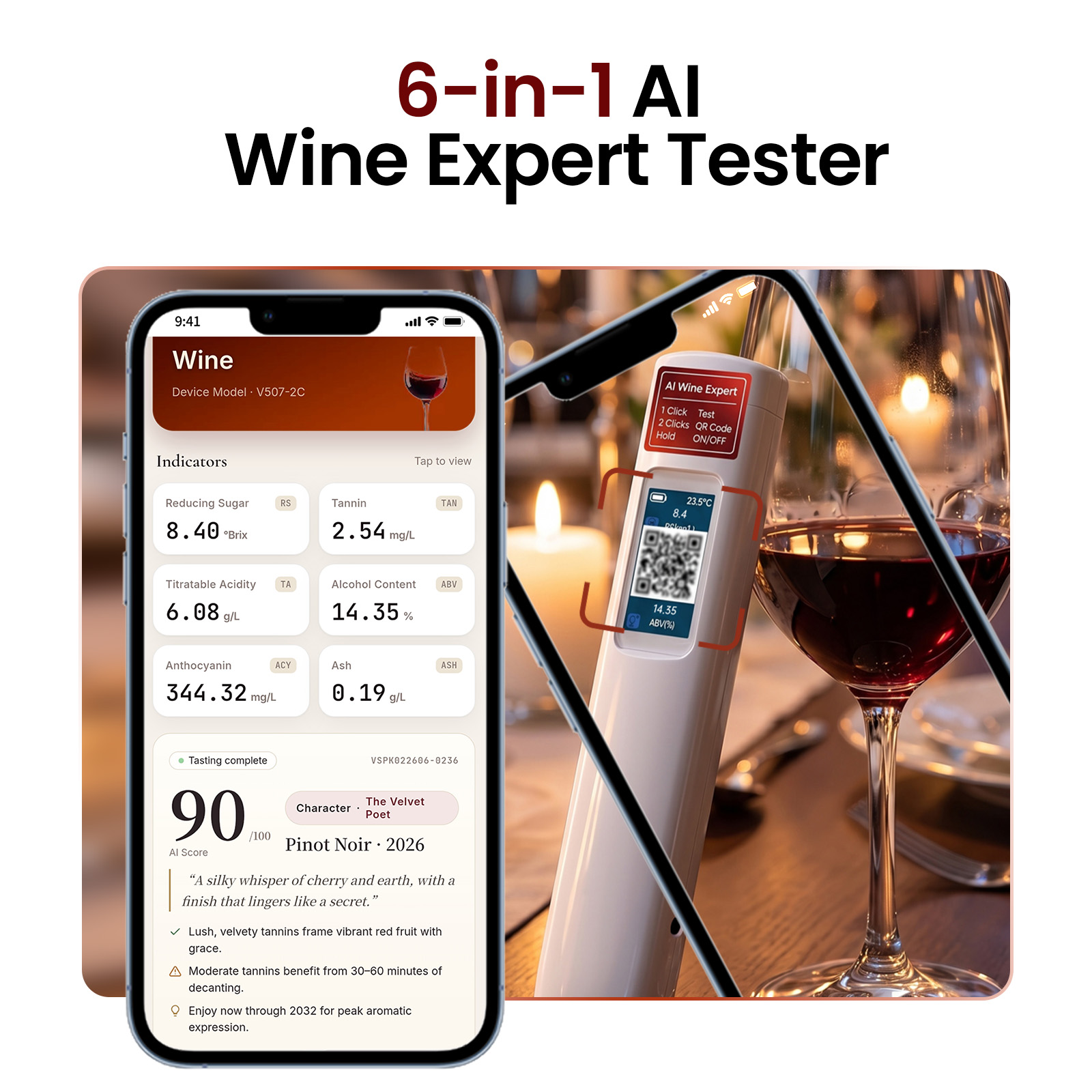 VinoExpert spectral sensor